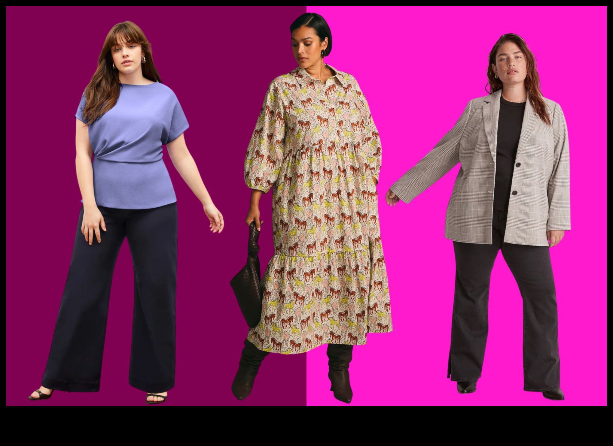 Eleganță care include mărimea: ținute de mărime plus pentru fiecare ocazie