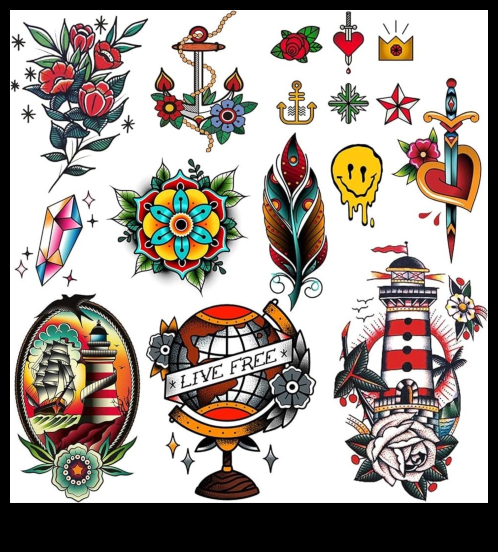 Linii clasice, povești durabile: minuni tradiționale de tatuaje