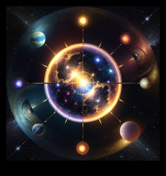 Simfonia cerească: armonii răsunând în cosmosul galaxiilor