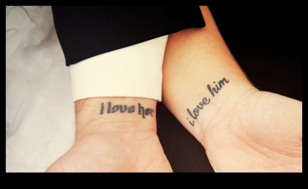 Unity Designs: Tatuaje de cuplu pentru legături inseparabile