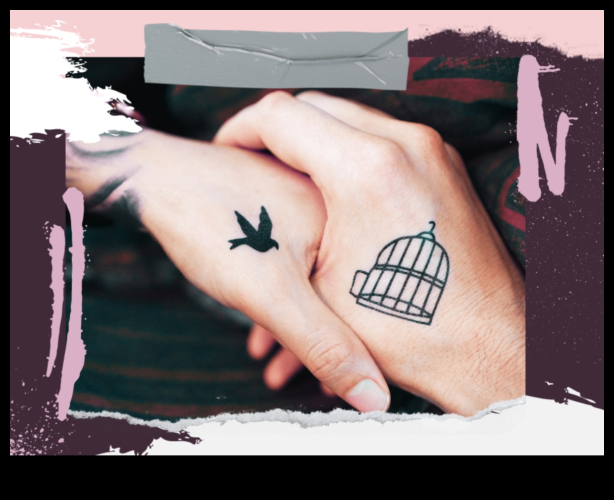 Tatuajele de cuplu din pânza iubirii ca expresii permanente ale devotamentului 4 Pânza iubirii: tatuaje de cuplu ca expresii artistice ale devotamentului