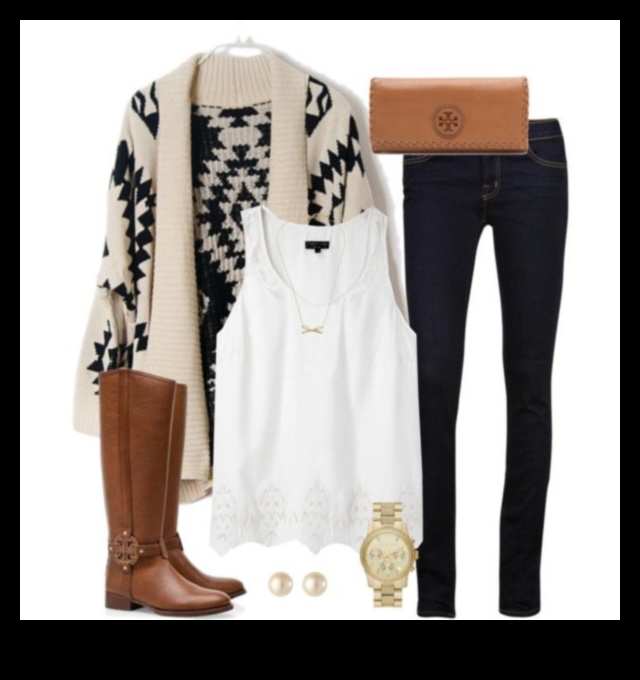 Pulover Weather Chic: ținute confortabile de iarnă pentru trendsetters