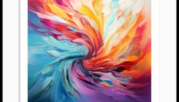 Fuziune fluidă: scufundă-te în frumusețea artei acuarelei