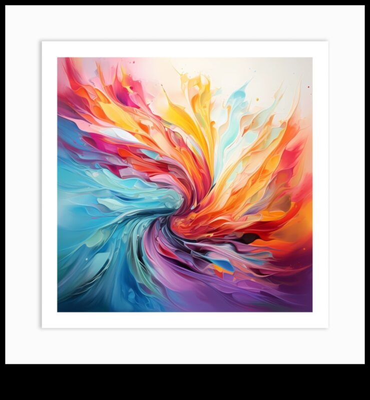 Fuziune fluidă: scufundă-te în frumusețea artei acuarelei