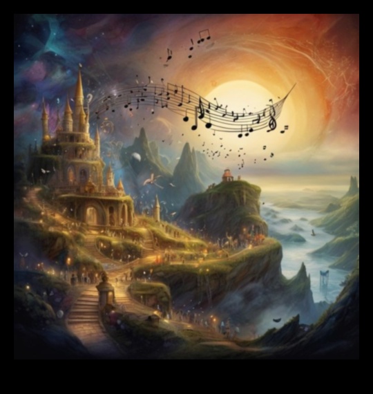 Heavenscape Harmony: Note muzicale care răsună în tăcerea spațiului cosmic