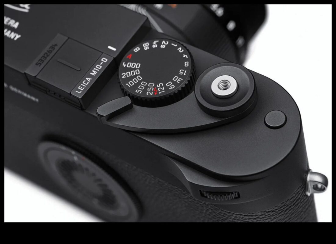 Tehnologie tactilă: Camere cu cadrane fizice și comenzi pentru ajustări manuale